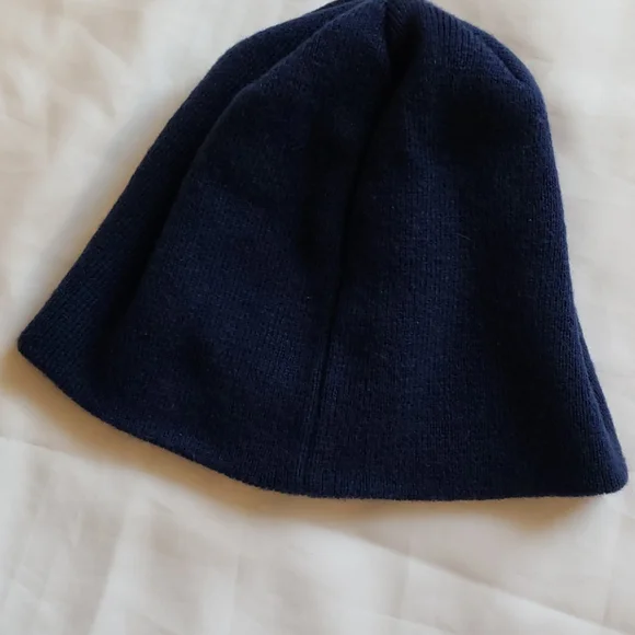 NFL Reebok Denver Broncos Knit Beanie Navy Blue Big Kids Boys Unisex OS - Picture 2 of 10